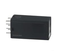 Retardo de tiempo digital para relé H3Y-2-SX con retardo ajustable de 0.1s-99h, carcasa de PC de 8 pines, AC220V/DC12V/DC24V, contactos 2NO+2NC, pantalla digital LED, (DC12V)
