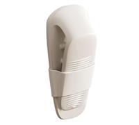 Retenedor De Puerta Para Suelo - TPE PP 12,3x2,5x5cm | Cuña Antideslizante Flexible Protectora | Parachoques Amortiguador D'Impactos Con Cesta Organizadora Bares Oficinas Hoteles Dormitorios Aseos Gar