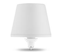 REV Lamparrusco - Lámpara de mesa con batería solar inalámbrica, 130 lm, 2 W, 4000 mAh, luz de botella regulable en blanco cálido y protección IP54 a prueba de salpicaduras, lámpara de mesa táctil