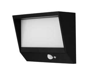 Rev led solar wandl.lumus 110lm alu schw.m.bewegungsm.2022001300