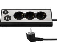REV Light Socket 3-Fold Multiple Socket Outlet +2X USB Marca REV
