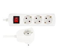 REV Multiple Socket Outlet 3+1-fold 5m + switch white marca