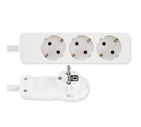 Rev multiple socket outlet 3-fold 2m white marca rev