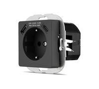 REV Serie de interruptores NOVA - Enchufe USB combinado (USB A y C), color antracita