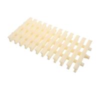 Revestimiento de Rejilla Modular de Plástico para Buzón Antideslizante | Montaje Encajable DIY, Base Sellada, Protección Anual contra Humedad y Olores, para Buzón y Unidades