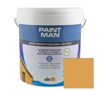 Revestimiento fachadas liso mate amarillo albero paintman 15l