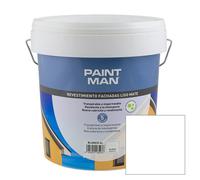 Revestimiento fachadas liso mate blanco paintman 4l