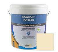Revestimiento fachadas liso mate gris piedra paintman 15l