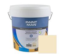 Revestimiento fachadas liso mate gris piedra paintman 4l