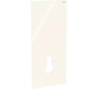Revestimiento frontal Geberit para módulo sanitario Geberit Monolith para inodoro suspendido, 114 cm, ancho de montaje del inodoro 18 cm, 242.662.JL.1, Color: Vidrio gris arena