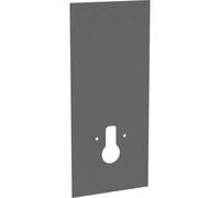Revestimiento frontal Geberit para módulo sanitario Geberit Monolith para inodoro suspendido, 114 cm, ancho de montaje del inodoro 18 cm, 242662CD1, Color: antracita - CM