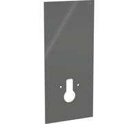 Revestimiento frontal Geberit para módulo sanitario Geberit Monolith para inodoro suspendido, 114 cm, ancho de montaje del inodoro 18 cm, 242.662.JK.1, Color: Lava de vidrio