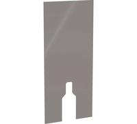 Revestimiento frontal para módulo sanitario Geberit Monolith para inodoro de pie, 114cm, 242.667.SQ.1, Color: La umbra de vidrio