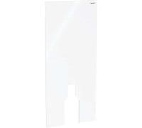 Revestimiento frontal para módulo sanitario Geberit Monolith para inodoro de pie, 114cm, 242.667.TD.1, Color: Blanco