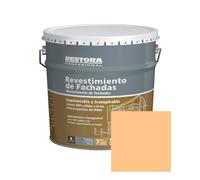 Revestimiento marfil fachadas restora profesional 4 l
