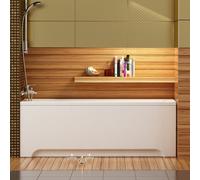 Revestimiento para bañera RAVAK Classic y Vanda II de 150 cm, color blanco nieve (modelo CZ001P0A00)