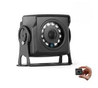 REVODATA 5MP Mini cámara IP POE, IP65 impermeable, cámara de seguridad UltraHD al aire libre, 10M IR visión nocturna, lente 3.6mm 75°FOV, detección de movimiento, teléfono inteligente/PC App