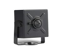 REVODATA Cámara IP PoE de 5MP, Lente estenopeica de 3,7 mm (70°FOV) Mini cámara de Seguridad de vigilancia Ultra HD, detección de Movimiento, aplicación para PC/teléfono (I706-2-P)
