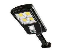 RevolutionLine - Farola Lámpara solar LED exterior con sensor de movimiento | Luz solar independiente de 15W para pared | Resistente al agua | Exterior, jardín y patio | Sin necesidad de electricidad