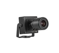 Revotech Zoom Mini Cámara IP PoE, Cámara de Seguridad Interior Pequeña Lente 6-22 mm Zoom Manual P2P Cámara Video CCTV HD 3MP H.265 (I712-2-P Negro)