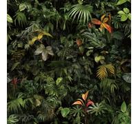 ReWallpaper Papel Pintado Pared Selva Tropical Vinilo Adhesivo Muebles Baño Papel Autoadhesivo para Pared Hojas Vintage Papel Tapiz Paredes Habitacion Vinilos Decorativos Rollo 44.5cm×3m