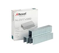 Rexel 2101052 - Caja 1000 grapas 23/17 galvanizadas