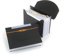 Rexel Optima 13 A4 Separators Accordion Folder Transparente Niños