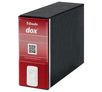 Rexel 263B1 Dox 3 Grabador de Palanca Tamaño A5, Color Rojo