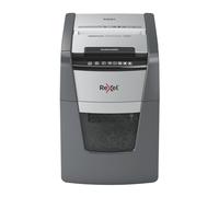 Rexel AutoFeed+ 100M triturador de papel Corte cruzado 55 dB 22 cm Negro, Gris