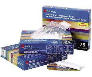 Rexel Bolsa para Destructora AS3000, 175 Litros, Pack de 100