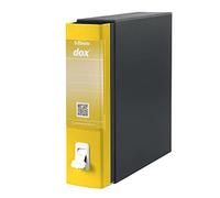 Rexel D26106 Dox 1 - Archivador de palanca formato A4, 6 unidades, color amarillo