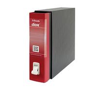 Rexel D26211 Dox 2 - Archivador de palanca formato folio, 6 unidades, color rojo