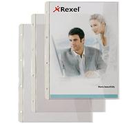 Rexel GBC Acco - Paquete de 5 portafolios de plástico A4 PVC
