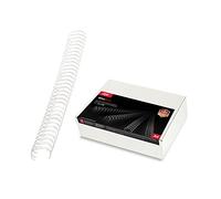 Rexel GBC RG810670 - Canutillo 34 anillas paso 3:1 WIRE Nº6 (9.5 mm) (caja 100) color blanco
