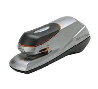 Rexel grapadora optima grip eléctrica plateada/negra