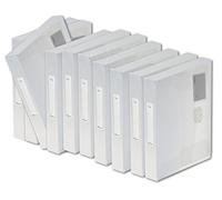 Rexel Ice DocumentBox 25mm Clear - Carpeta (Transparente)