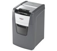 Rexel Optimum 2020150XCH AutoFeed+ 150X - Destructora automática CH, 150 hojas, nivel de seguridad P4, corte en partículas, para oficinas pequeñas, contenedor de basura de 44 litros, con enchufe suizo