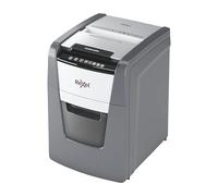 Rexel Optimum AutoFeed+ 90X 2020090XCH - Destructora automática CH, 90 hojas, nivel de seguridad P4, corte de partículas, para casa y oficina en casa, contenedor de basura de 34 litros, con enchufe
