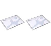 Rexel Sobre con broche Ice A4 transparente (5 u.) - Carpeta (Transparente, A4, 1 mm, 335 mm, 235 mm) (Paquete de 2)
