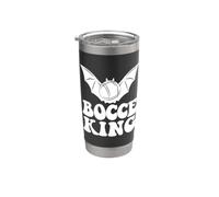 Rey De La Petanca Bola De Petanca Disfraz De Jugador De Vaso térmico de acero inoxidable de doble pared