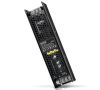 REYLAX Transformador 220V a 12V 100W 8.3A Regulable 0/1-10V y Traic, Fuente de Alimentación LED CA a CC, Adaptador de Voltaje Constante, Baja Tensión para Tira de Leds