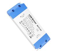 REYLAX Transformador 220v a 12v, Ultrafino Fuente de Alimentación LED 12V 30W 2.5A, Controlador Led Voltaje Constante para Tiras, G4 MR11 MR16