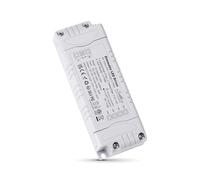 REYLAX Transformador de 220V a 24V 20W 0.83A Regulable Triac y 0/1-10V, Transformador LED Dimmable de Voltaje Constante, Fuente de Alimentación de Bajo Voltaje, Controlador para Tira LED