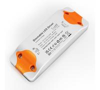 REYLAX Transformador LED 12V 24W 2A Regulable TRIAC, Transformador 220V 12V Dimmable de Voltaje Constante CA a CC Fuente de Alimentación de Bajo Voltaje, Adaptador de luz LED Compacto