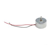 Rf 300ca compatible con mini motor eléctrico CC de 24 mm redondo con eje de 2 mm para proyectos solares de baja corriente de 0,5 a 6 voltios y modelos electrónicos de hasta 10287 rpm rendimiento