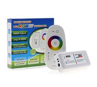 RGBW RGB 4PIN 5PIN LED Strip Controller 2.4GHz RF Wireless Touch Screen Mando a distancia 5050SMD 3528 RGBWW RGBCW LED Strip Bombilla LED (2.4G RGBW Controller)