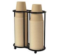 RGOEMHJ Kitchen Paper Cup Holder Cups Picker Multifunctional Desktop Storage Rack Household Coffee Adecuado para la oficina(Color3)