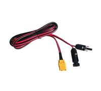 RGYBAO Duty XT90 - Cable adaptador hembra a adaptador de 12 AWG, cable de extensión para energía solar, accesorios al aire libre, impermeable, enlace solar