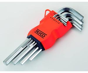 RH HR 170609 Juego 9 Llaves Allen Soporte, 0 V, Set de 9 Piezas