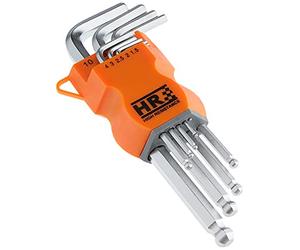 RH HR 170610 Llaves Allen, 0 V, Set de 9 Piezas